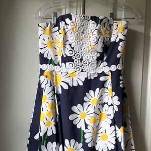 Lilly Pulitzer “Look Lady” Strapless Dress
